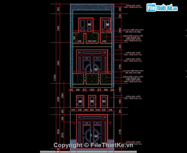 nhà phố 3.6 x21m,kiến trúc 3 tầng,bản vẽ nhà phố